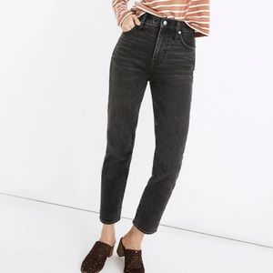 Madewell || perfect vintage jean in claybrook wash